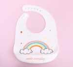 Cross-border New Baby Silicone Bib Waterproof Baby Meal Bag Children's Bib Large Slip Bag Wash-free Meal Bag - Image 2