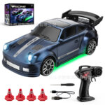 Cross-border new product E84 desktop drift car 1:64 mini RC remote control car - Image 2