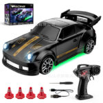 Cross-border new product E84 desktop drift car 1:64 mini RC remote control car - Image 5