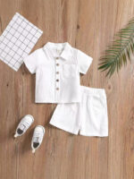 Children's Shirt Suit, Trendy Summer Style, Cute, Childlike, Fashionable and Lively