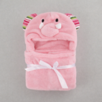 LAMBS IVY Baby Coral Fleece Blanket Blanket Newborn Cloth Bath Towel Sleeping Bag Baby Cloak - Image 2